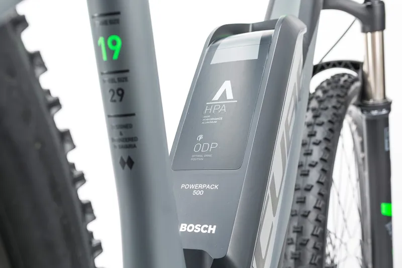 2017 CUBE REACTION HYBRID HPA RACE 500 GREY/GREEN ELECTRIC BIKE-8