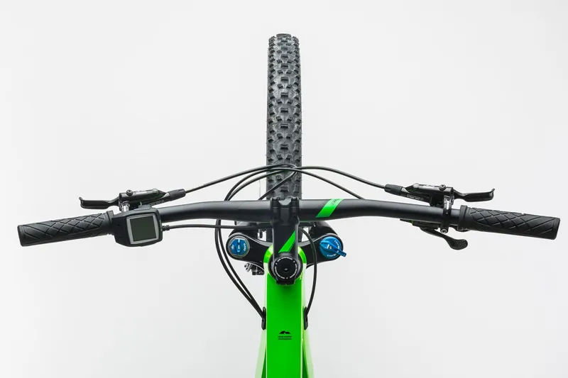 2017 CUBE REACTION HYBRID HPA SLT 500 FLASH GREEN ELECTRIC BIKE-1