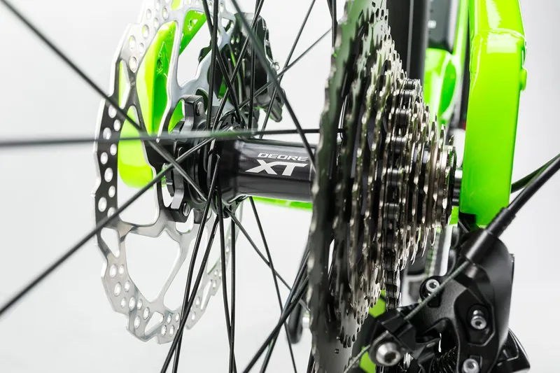 2017 CUBE REACTION HYBRID HPA SLT 500 FLASH GREEN ELECTRIC BIKE-11