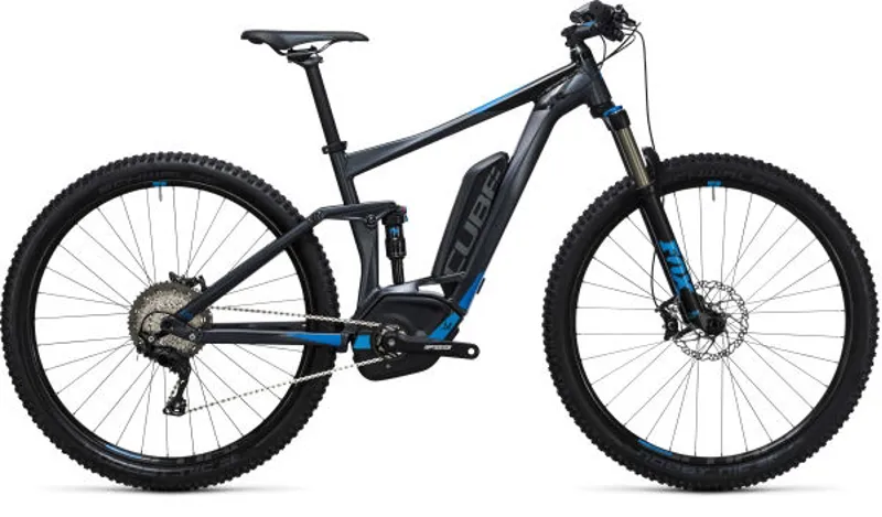 2017 CUBE STEREO HYBRID 120 HPA RACE 500 IRIDIUM