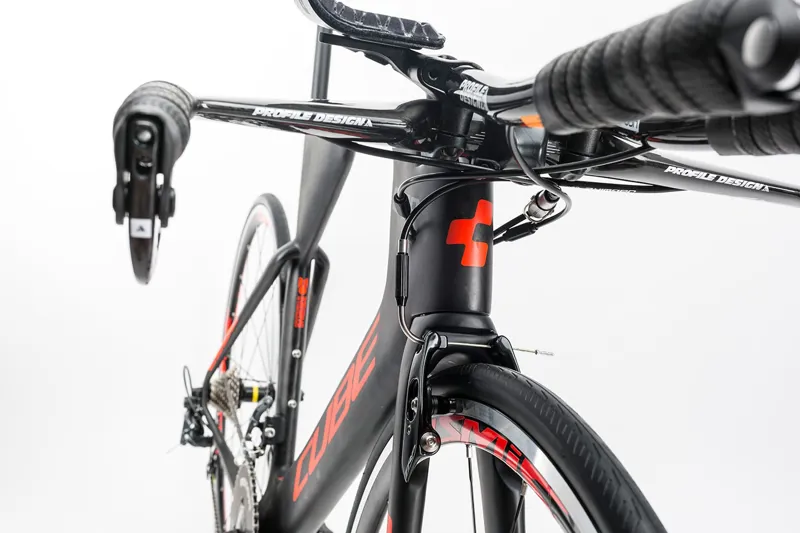 2017 CUBE AERIUM C:68 RACE CARBON/RED Time Trial/Triathlon bike.-4
