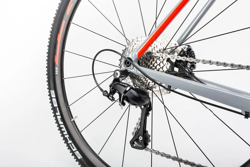 2017 CUBE CROSS RACE PRO GREY/RED CYCLOCROSS-9