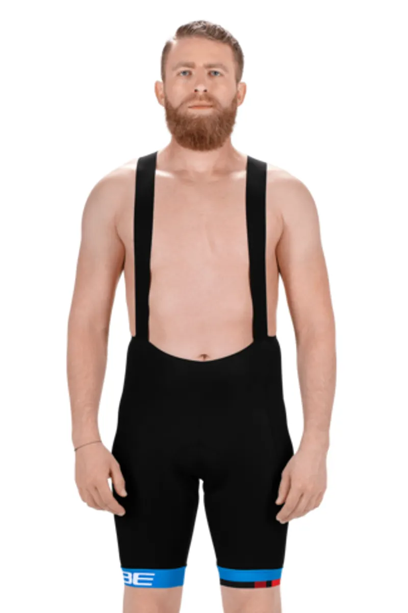2019 Cube Teamline Bib Shorts in Black