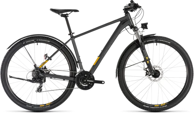 2019 Cube Aim Allroad Mens Hybrid bike in Grey