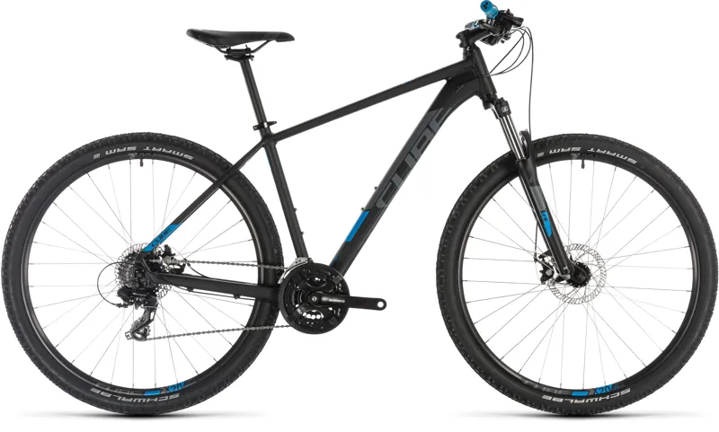 2019 Cube Aim Mens Hardtail Mountain Bike in Black
