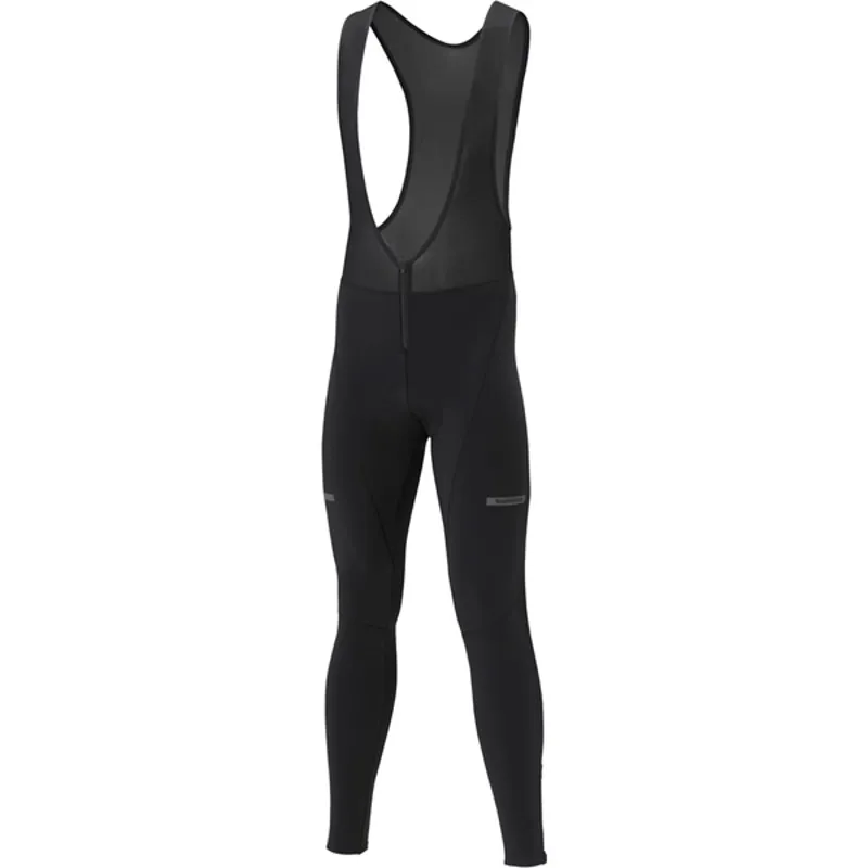 Shimano Mens Wind Bib Tights in Black