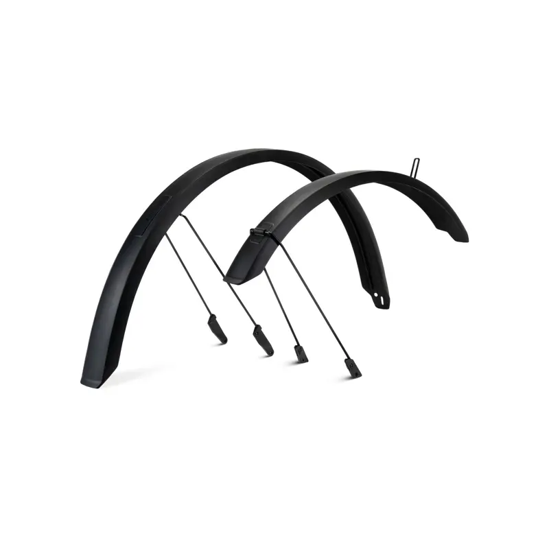 Acid Editor Hybrid 60 28in BB Mount 2.0 Mudguard in Black