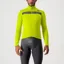 Castelli Puro 3 Long Sleeve Jersey in Electric Lime/Silver Reflex