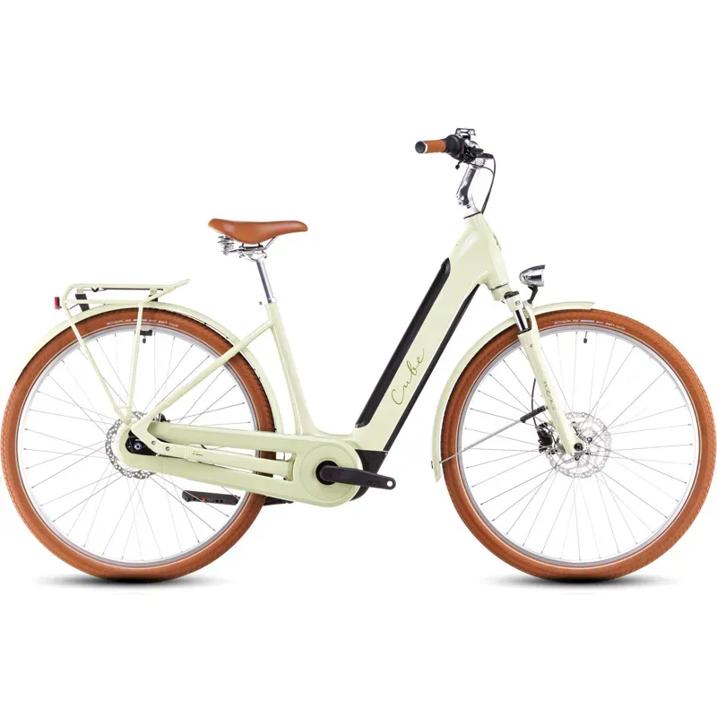 2025 Cube Ella Hybrid 500 - Electric Hybrid Bike - Matcha Green / Green