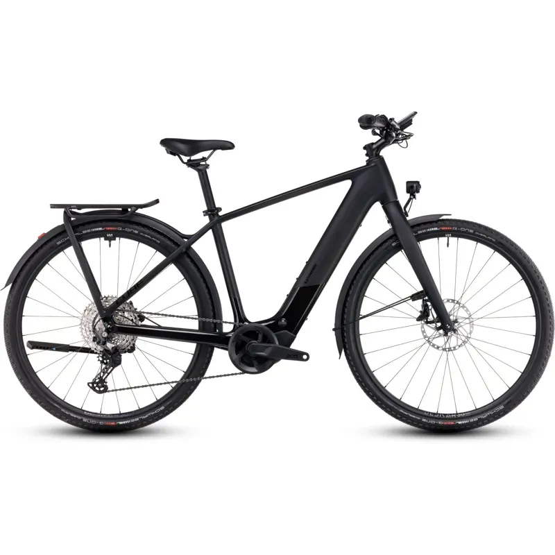 2025 Cube Kathmandu Hybrid C:62 SLX 400X - Electric Hybrid Bike - Carbon / Black