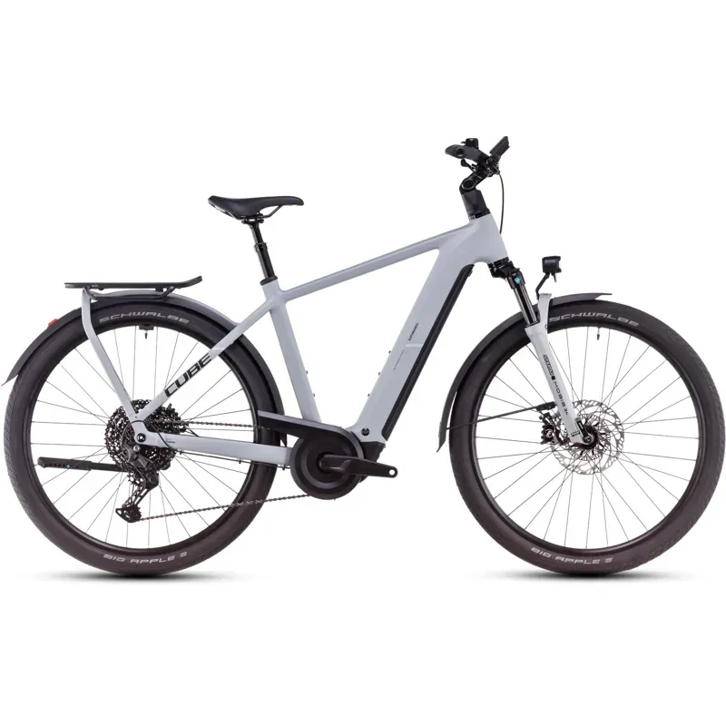 2025 Cube Kathmandu Hybrid EX 800 - Electric Hybrid Bike - Haze / Black