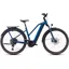 2025 Cube Kathmandu Hybrid EX 800 Trapeze - Electric Hybrid Bike - Electric Blue / Chrome