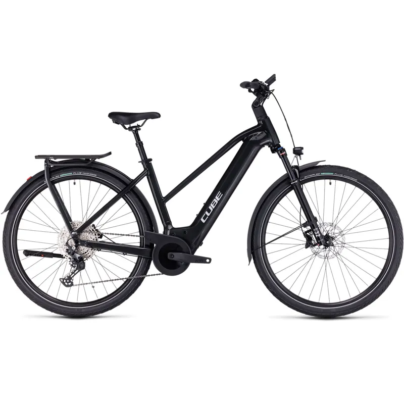 2024 Cube Kathmandu Hybrid EXC 750 Trekking eBike in Grey/Silver-1