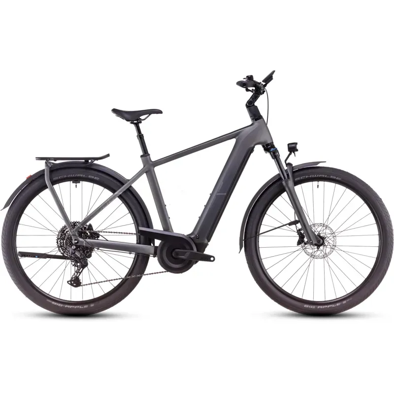 2025 Cube Kathmandu Hybrid Pro 800 - Electric Hybrid Bike - Slab Grey / Chrome