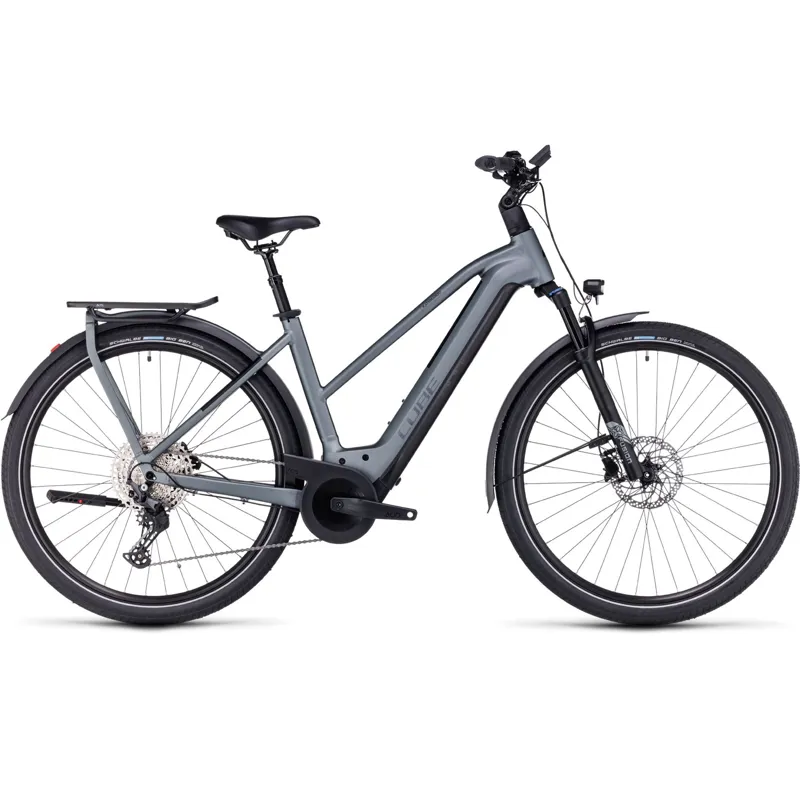 2024 Cube Kathmandu Hybrid Pro 750 Trekking eBike in Flash Grey-1