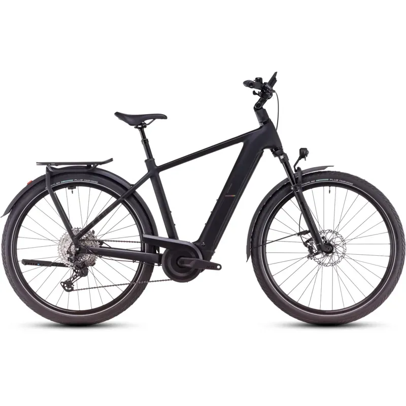 2025 Cube Kathmandu Hybrid EXC 800 - Electric Hybrid Bike - Black / Prism