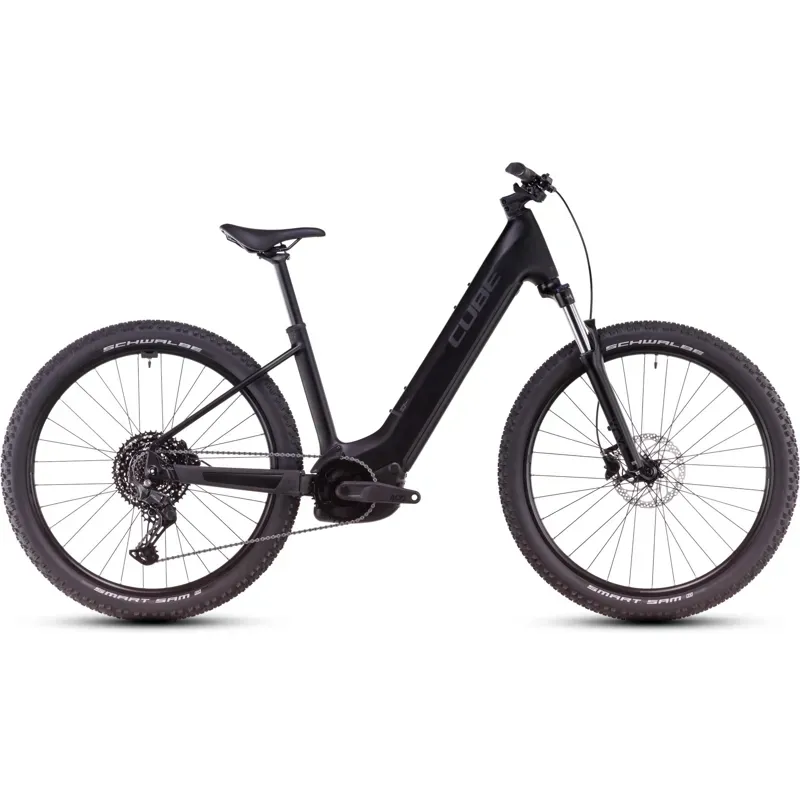 2026 Cube Reaction Hybrid One 600 EE Electric Bike in Blackline