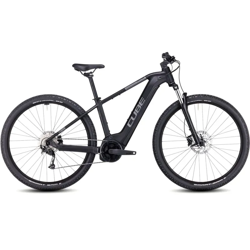 Cube Reaction Hybrid Performance 625 Pro Electric Bike in Black/Grey
