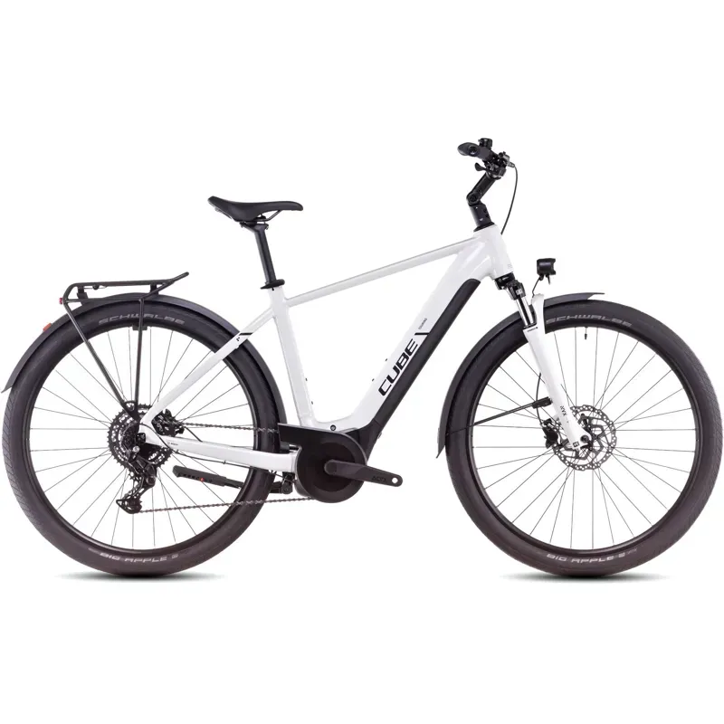 2025 Cube Touring Hybrid One 500 Electric Bike in Cotton/Black