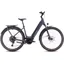 2025 Cube Touring Hybrid Pro 625 EE Electric Bike in Metallic Grey/Chrome