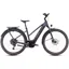 2025 Cube Touring Hybrid Pro 625 Trapeze Electric Bike in Metallic Grey/Chrome