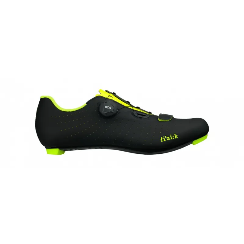 Fizik R5 Tempo Overcurve 37.5 Road Shoes in Black/Yellow