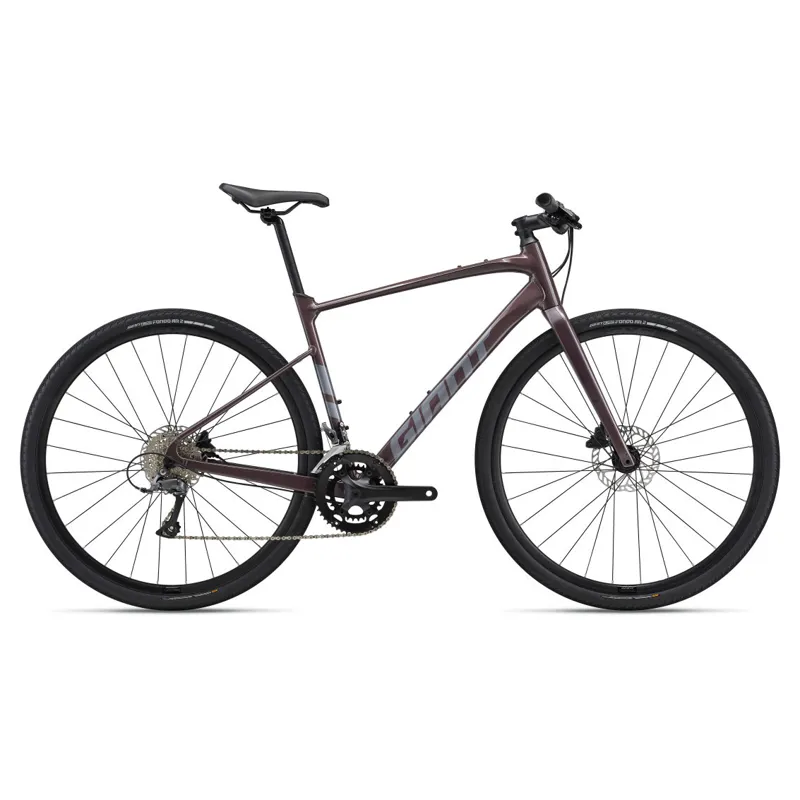 2023 Giant FastRoad AR 3 Fitness Bike in Charcoal Plum