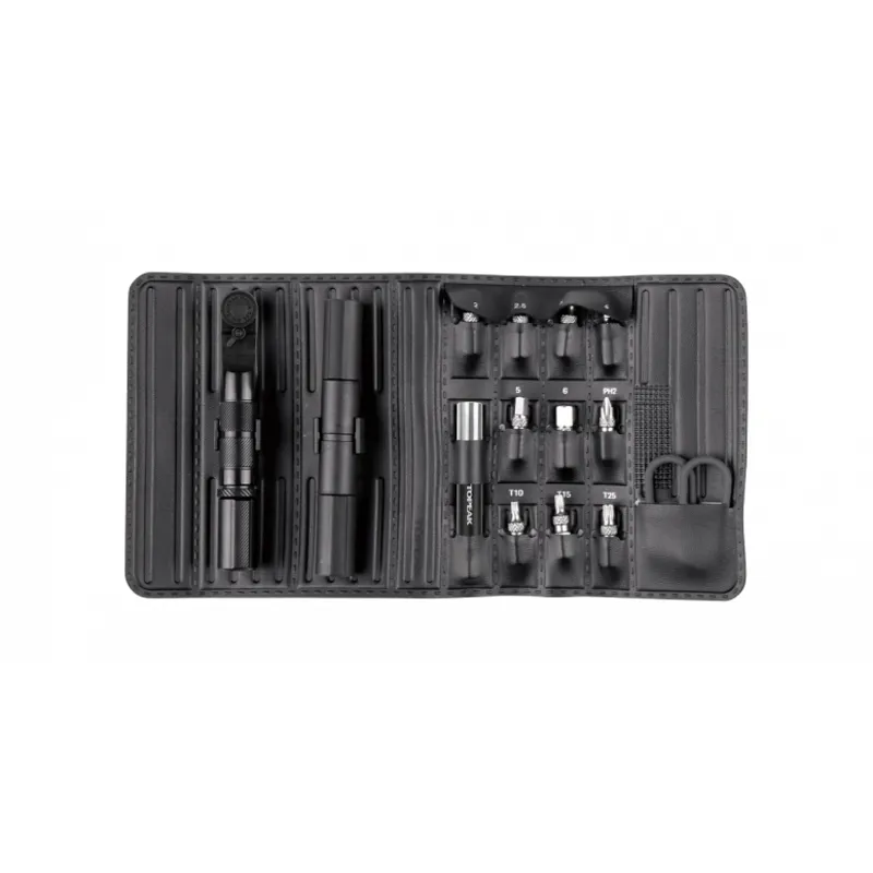 Topeak Ratchet N Roll Elite Ratchet Tool Set in Black