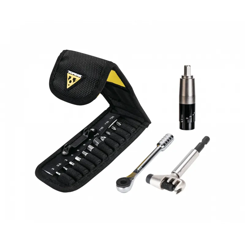 Topeak Ratchet Rocket Lite NTX+ Ratchet Tool Set in Black/Silver