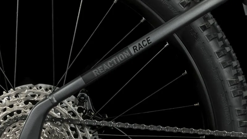 2023 Cube Reaction Race - Electric Mountain Bike - Grey / Metal-4