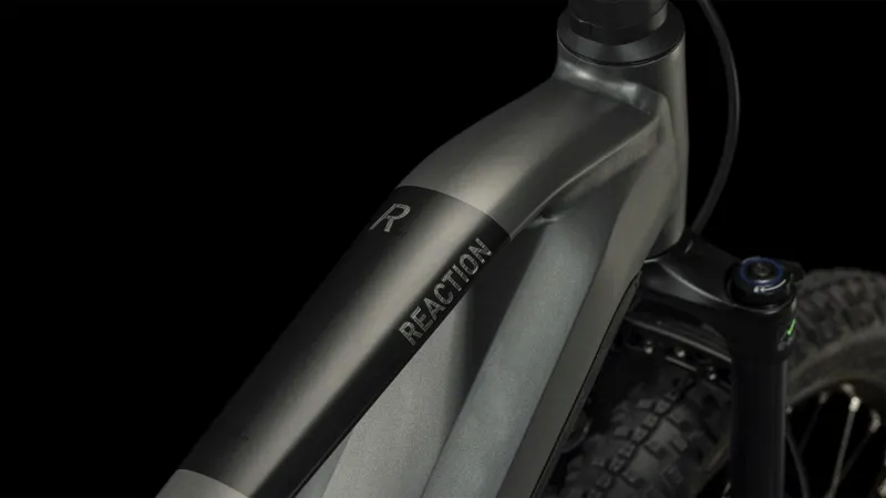 2023 Cube Reaction Race - Electric Mountain Bike - Grey / Metal-5