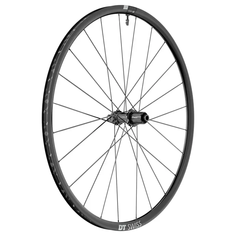 DT Swiss PR 1600 Spline Db 700c 12x142 HG11 Rd Rear Wheel in Black