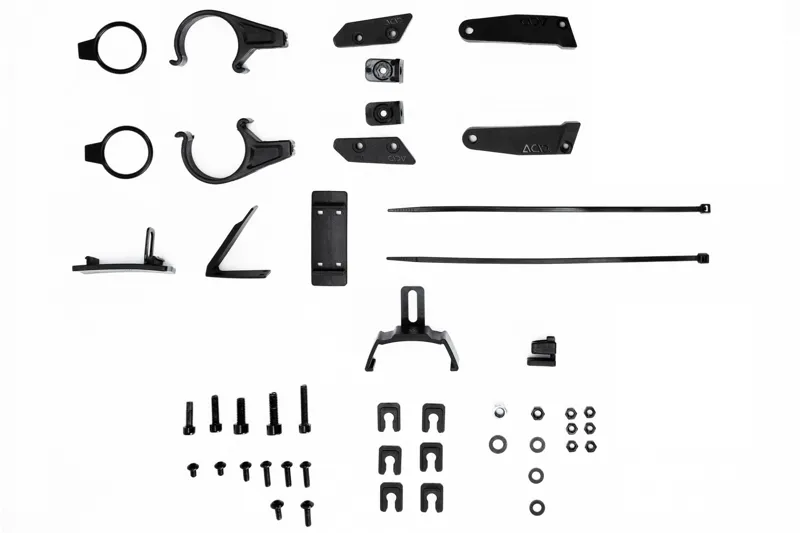 Acid Mudguard Set Bb Mount 75 29 Inch Black 75mm-3