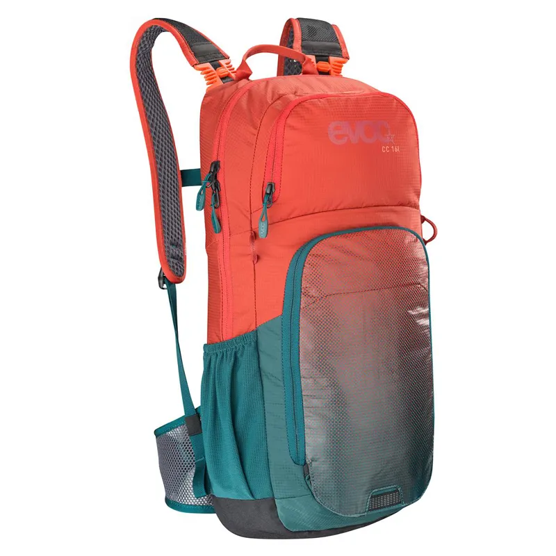Evoc Cc 16 Litre Backpack And 2 Litre Bladder In Orange