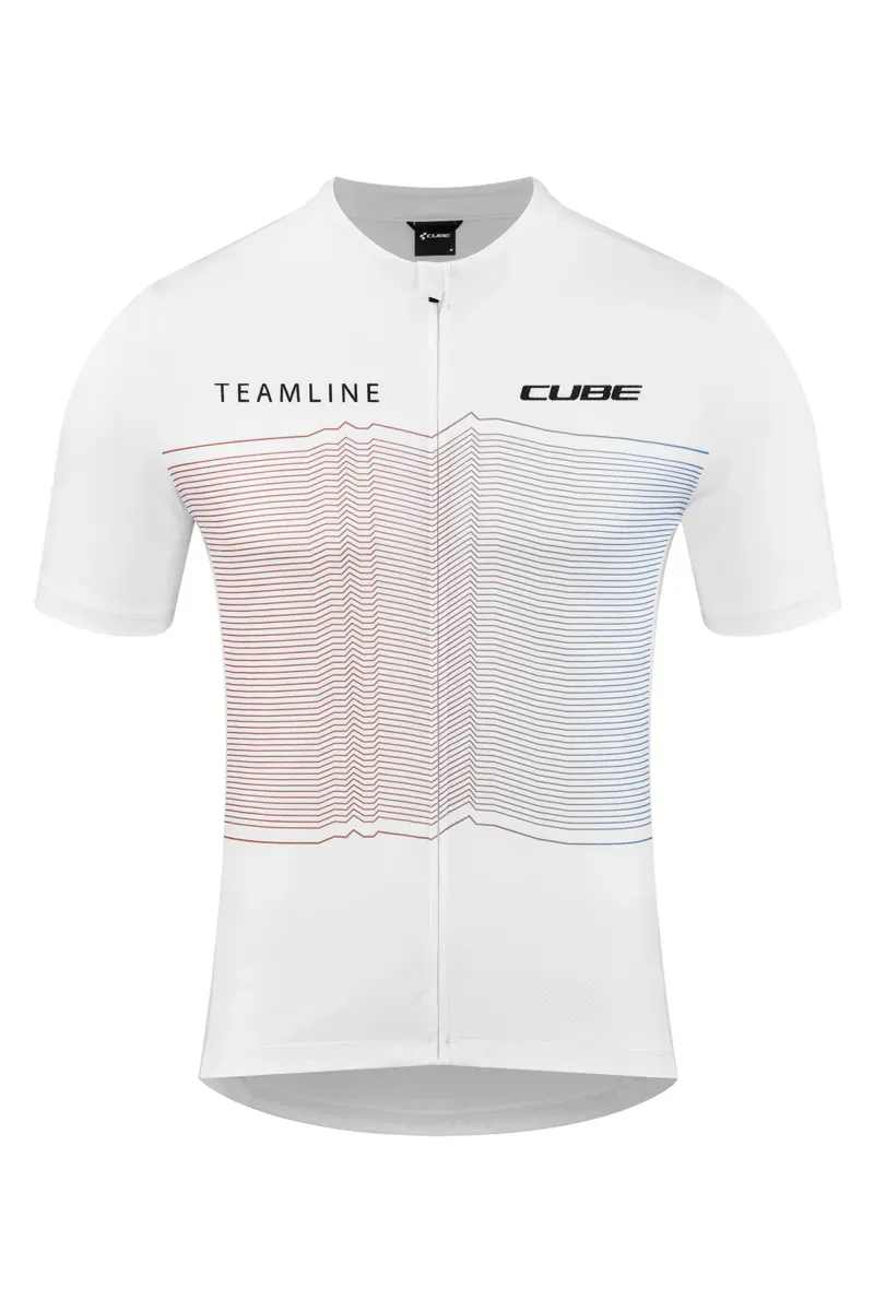 Cube Teamline Short Sleeve Jersey in White