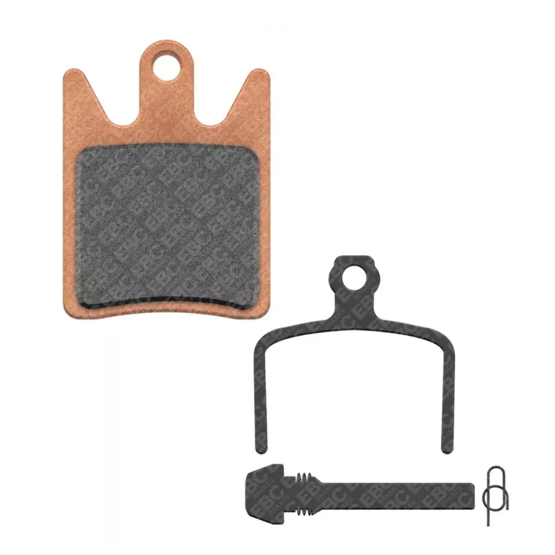 Ebc Hope Moto V2 Red Disc Brake Pads in Red