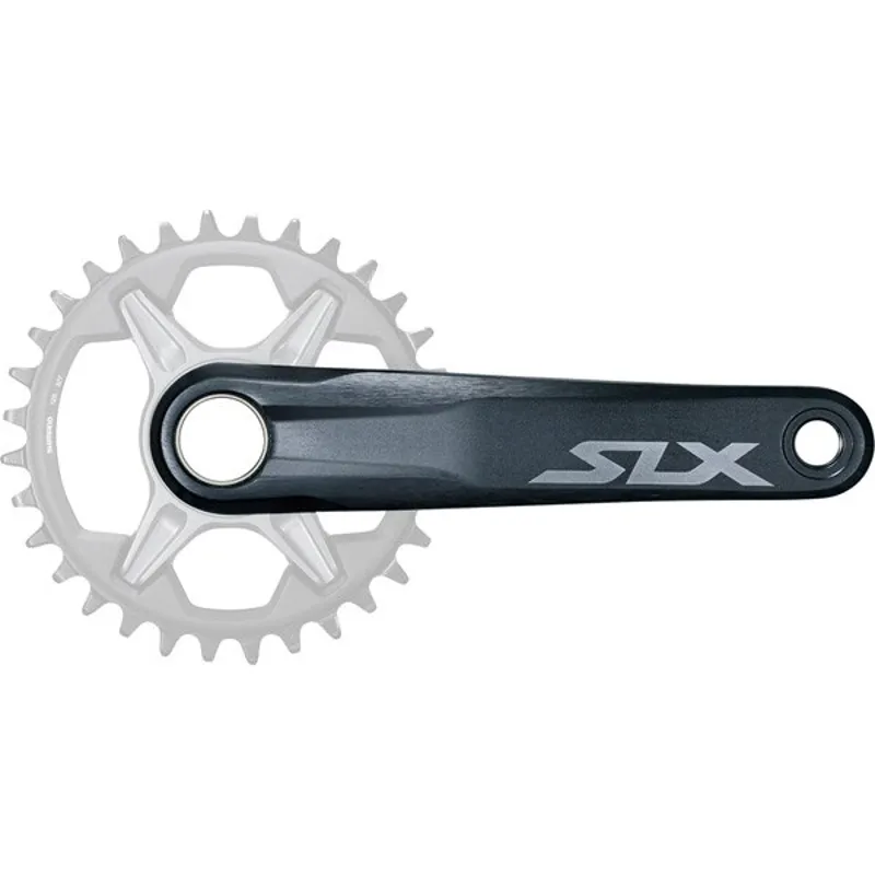 CRANK SET SLX M7100 12sp 52mm 165mm Black 165 mm