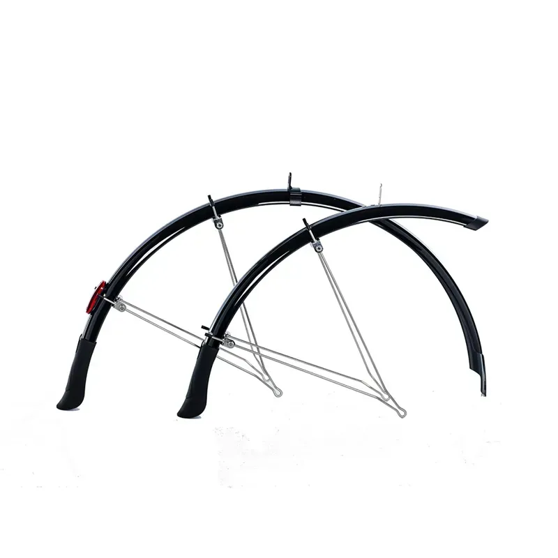Flinger F35 Deluxe - 700 X 35mm - Full Length Mudguards - Black