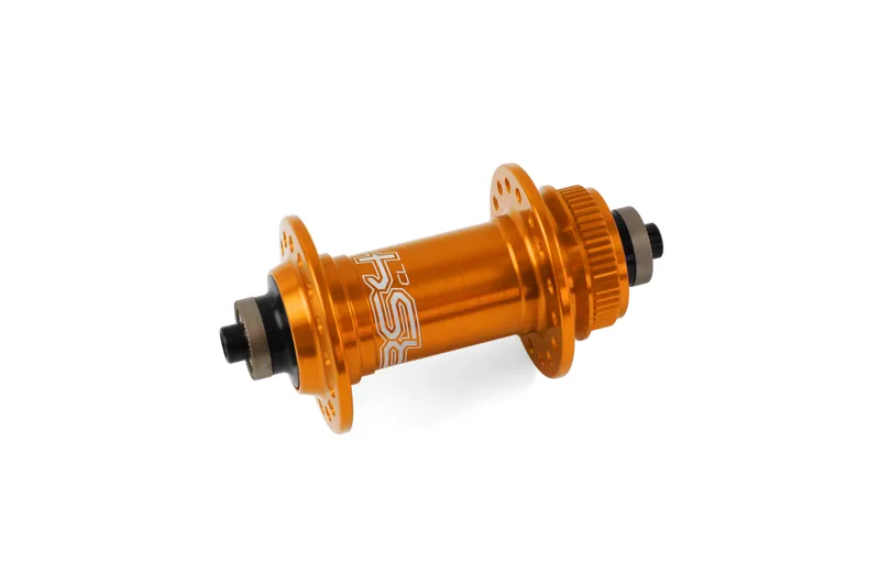 Hope RS4 24H Centre Lock Front Hub in Orange