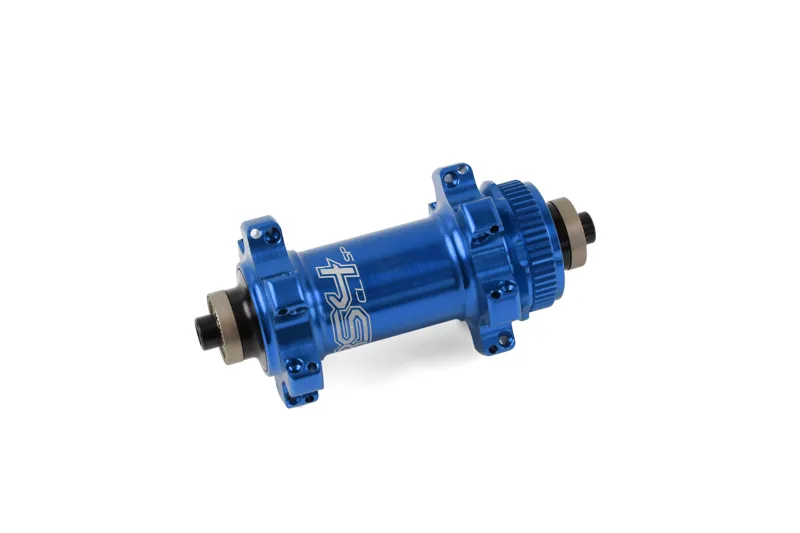 Hope RS4 Straight Pull 24-hole Centre Lock Front Hub in Blue