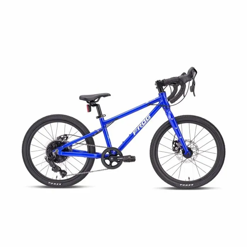 Frog Bikes Kids Gravel 53 20in Gravel Bike in Electric Blue