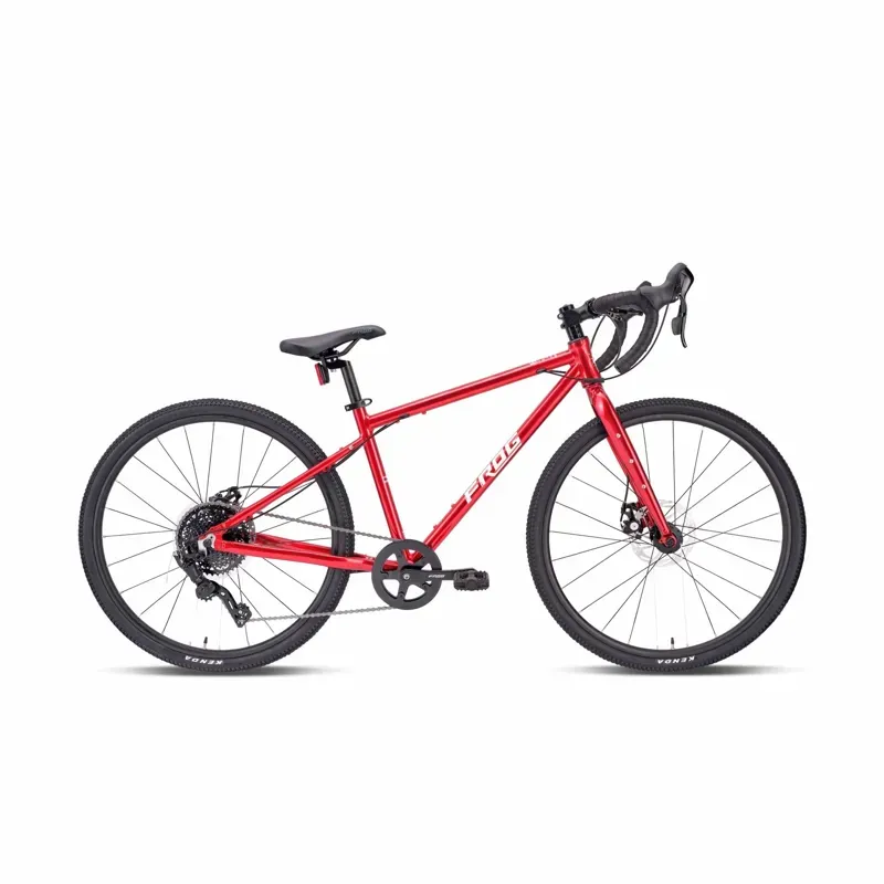 Frog Bikes Kids Gravel 67 26in Gravel Bike in Racing Red
