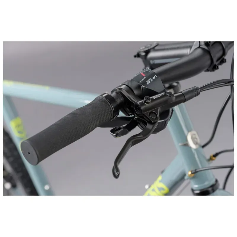 2024 Genesis Croix De Fer 10 Steel Flat Bar Gravel Bike in Blue -2