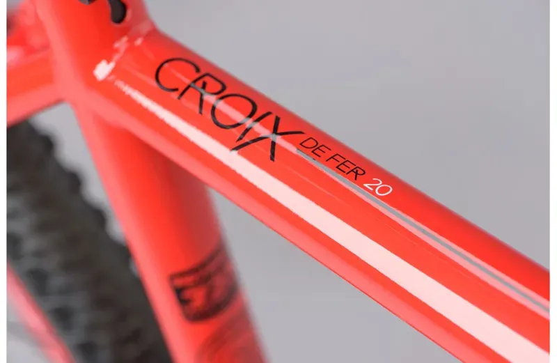 Genesis Croix De Fer 20 - Steel Gravel Bike - Red-5