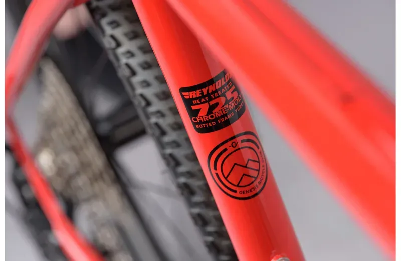 Genesis Croix De Fer 20 - Steel Gravel Bike - Red-6