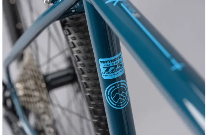 Genesis Croix De Fer 20 - Steel Gravel Bike - Dark Blue-7