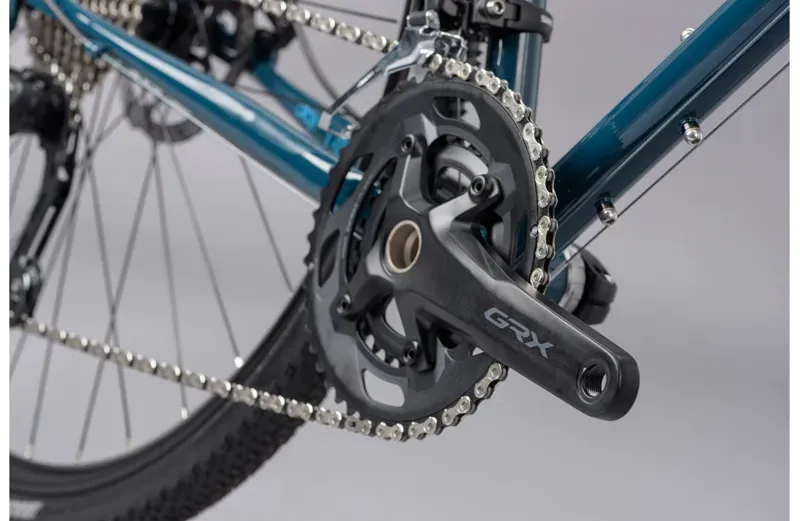 Genesis Croix De Fer 20 - Steel Gravel Bike - Dark Blue-9