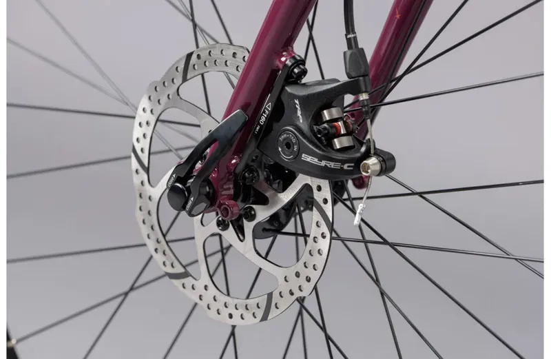 2024 Genesis Croix De Fer 30 Steel Gravel Bike in Purple-7