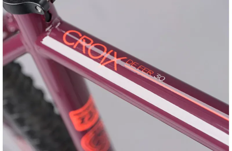 2024 Genesis Croix De Fer 30 Steel Gravel Bike in Purple-8