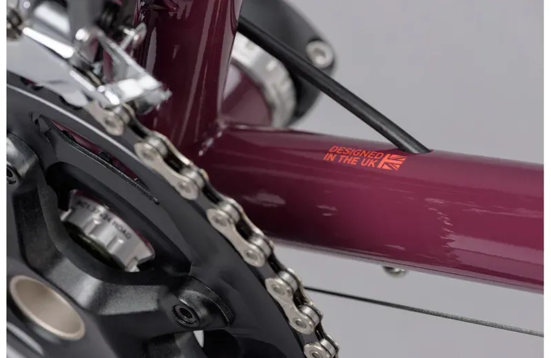 2024 Genesis Croix De Fer 30 Steel Gravel Bike in Purple-10